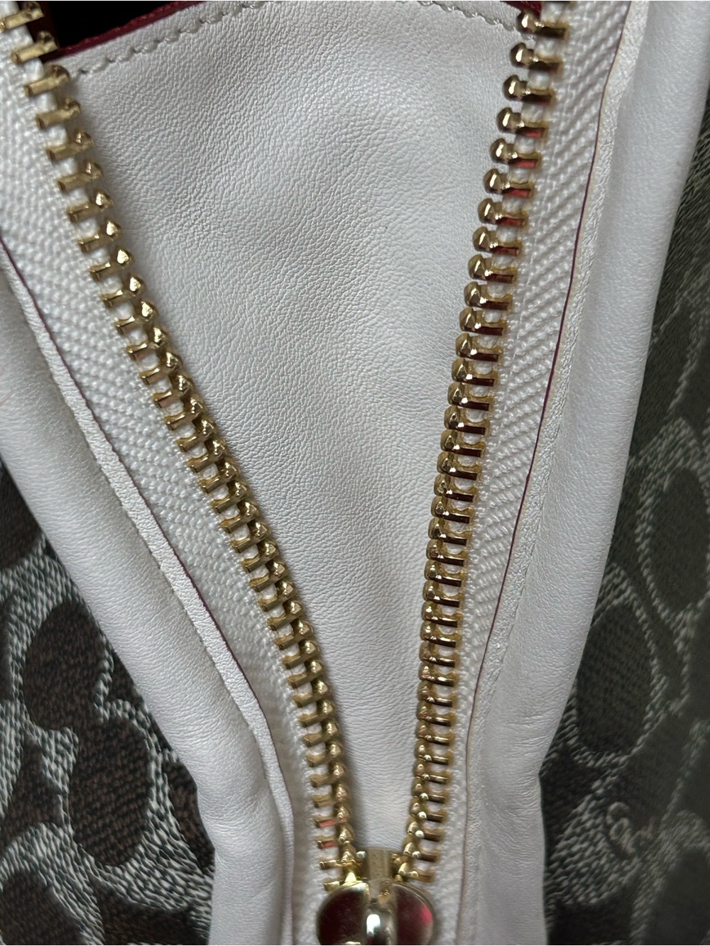 Coach Prince Street Mini Satchel with Chalk White Trim Approx. 15 x 9 x 5 - Picture 13 of 17